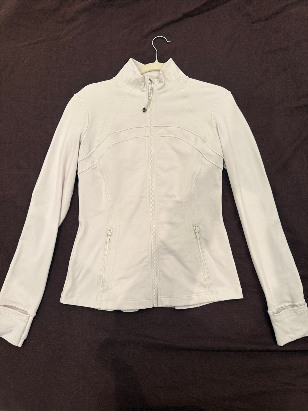 lululemon athletica Cream Full-Zip Women's Jacket